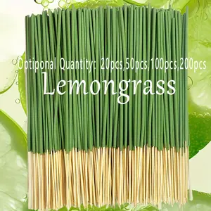Lemongrass Scented Mosquito Repellent Stick, Insect Repellent, Bug Repellent, 45-Minute Burn Time, Summer Fragrance, Home, Camping, Patio, Pool, Outdoor Activities