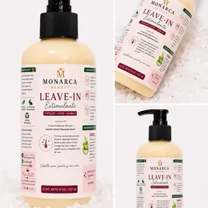 Monarca Leave-In Stimulating Hair Cream, Thermal Protector, 8 oz