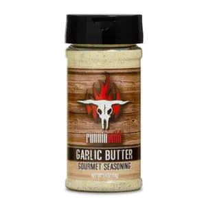Gourmet Garlic Butter Seasoning | No Preservatives, No Artificial Flavors, No MSG added | Premium Spice for Ribs, Chicken, Pork, Pasta, just about anything | Runnin’ Wild Foods, 5.4 ounces
