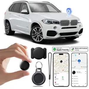 Vehicle Tracker, iOS and Android Dual System Bluetooth-compatible Finder, Mini Hidden Car Tracker, GPS Tracker for Keys, Wallet, Luggage, Pets, Bike