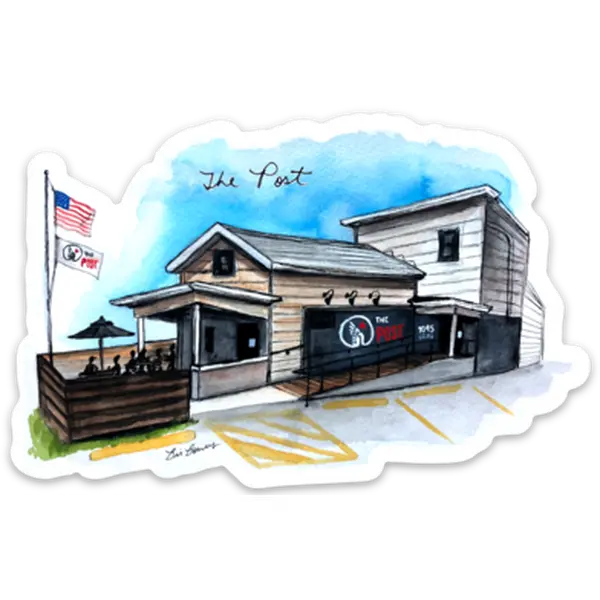 Bri Bowers - Post Watercolor Sticker