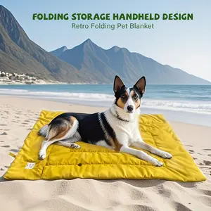 Machine-Washable, Self-Cleaning Pet Bed & Blanket for Dogs & Cats  | Cozy, Stain-Resistant & All-Season Use | Perfect for Home & Travel!