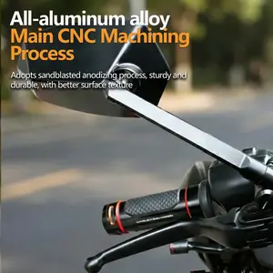 Radar Safety Kit for Harley 121 CVO Street Glide, Road Glide, Pan America, Nightster 975 Motorcycles, Mirror with Blind Spot Detection