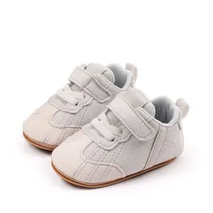 [Lullaby] Baby Sneaker, Solid Soft Flexible Casual Non-slip First Walking Shoes for Girls Boys