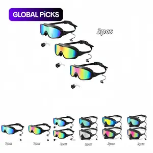 Swimming Goggles with Anti-Fog and UV Protection, Unisex Youth Leak-Proof Swim Goggles with Silicone Frame, Sports Swimming Equipment Set #GLOBAL PICKS