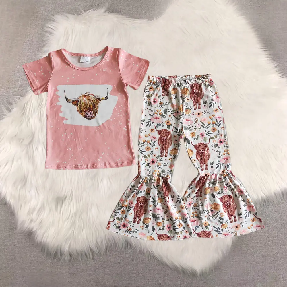 slim fit dress slacks Short Sleeve Brown and White Cow Print Mini Dress