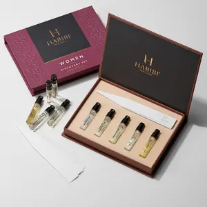 HABIBI NY Deluxe Fragrance Discovery Set – 10 Mini Perfume Sprays for Women & Unisex (2mL Travel Size)
