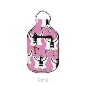 abbyrose Spooky Cha Cha Hand Sanitizer Holder Pink
