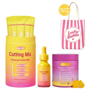 [LeeFar Official Live Exclusive] Cutting Mix + Cutting Drops + Women's Probiotic Gummies + FREE Tote Bag