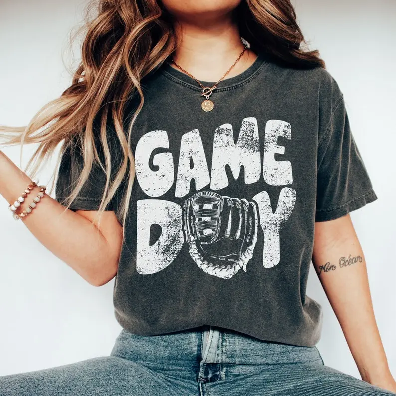 Game Day Baseball Shirt, Baseball TShirt, Baseball School Spirit Shirt, Baseball Coach, Baseball Mom Shirt