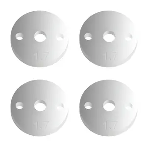 Team Associated FT 12mm V2 Shock Pistons (4pcs, 2mmx1.7mm Flat) ASC91627