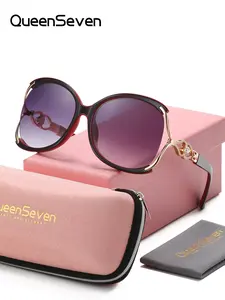 QueenSeven 1 Piece Unisex Full Frame Sunglasses,Oversize Frame Sunglasses UV400 Exceptional quality