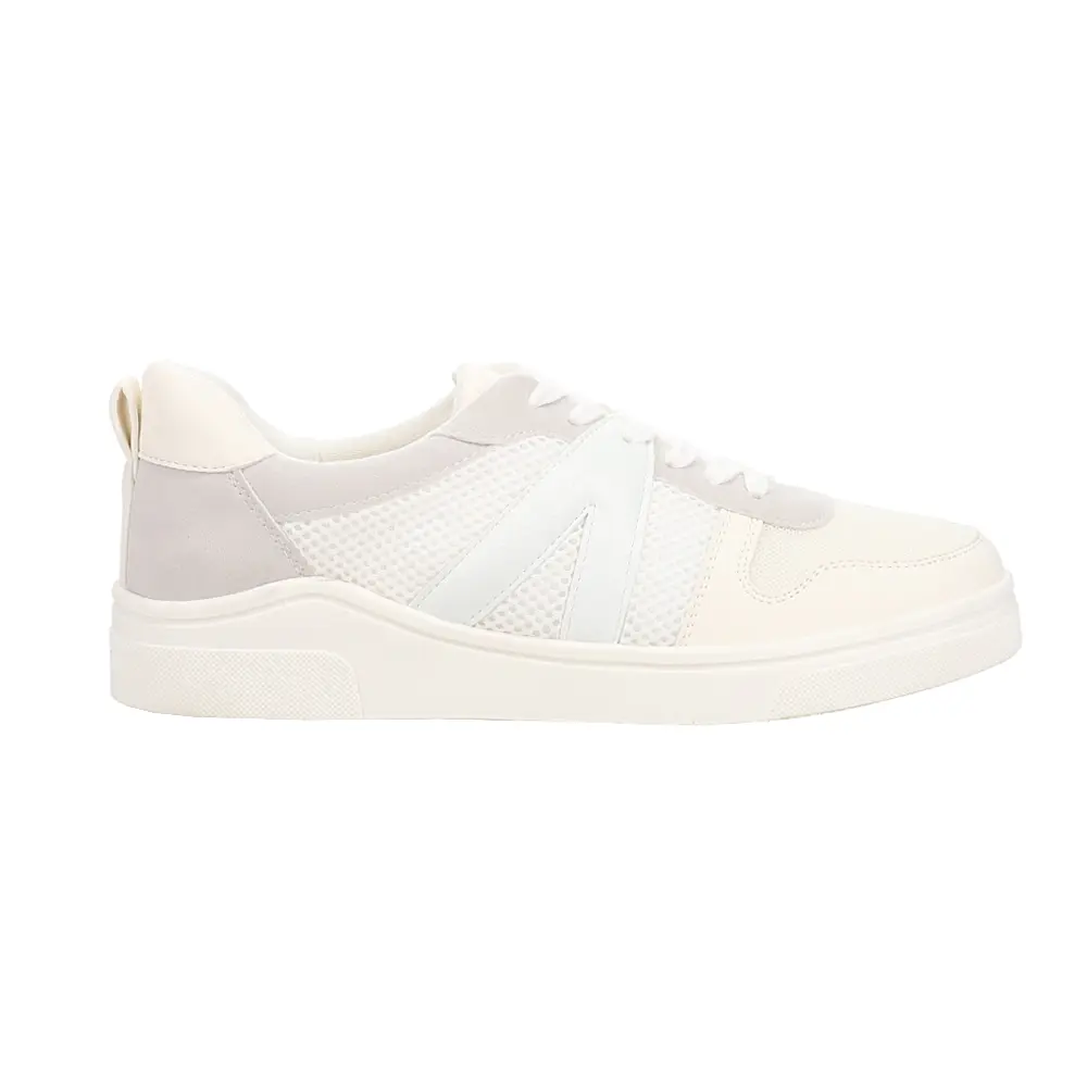 MIA Womens Alta-M Lace Up Sneakers Shoes Casual - White