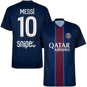 Unisex Soccer/Football PSG Club Messi 10 Champions League 2025/26 Home/Away Replica Jersey