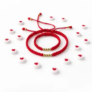 Matching Red String Bracelets_ Love Connestion Gift Set