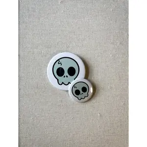Skull Buddy Button