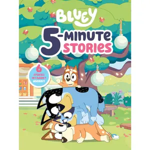 Bluey 5-Minute Stories: 6 Stories in 1 Book? Hooray! -- Penguin Young Readers Licenses - Hardcover