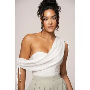 Off-White New Obsession Draped Top