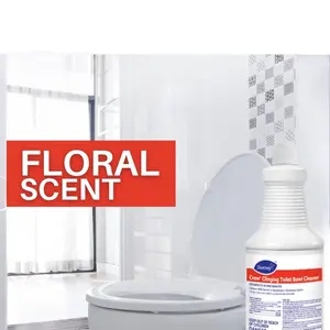CREW Diversey Clinging Toilet Bowl Cleaner, Floral Scent, Liquid, 1 Qt. Bottle, 12/ct, Ready-to-Use Squeeze Bottle, 32 Fl Oz (Pack of 1) Toilet cleaner  Bathroom cleaner  Cleaning products