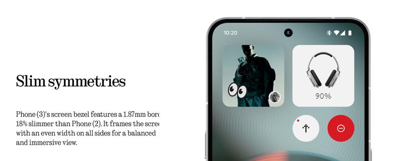 Nothing Phone (3) Cell Phone, 2025 New 5G Unlocked Phones 512GB, Android 15, Snapdragon 8s Gen4, AI Mobile Phones with Four 50MP Cameras & AMOLED Display, 5150mAh, Glyph Interface, Smartphone White