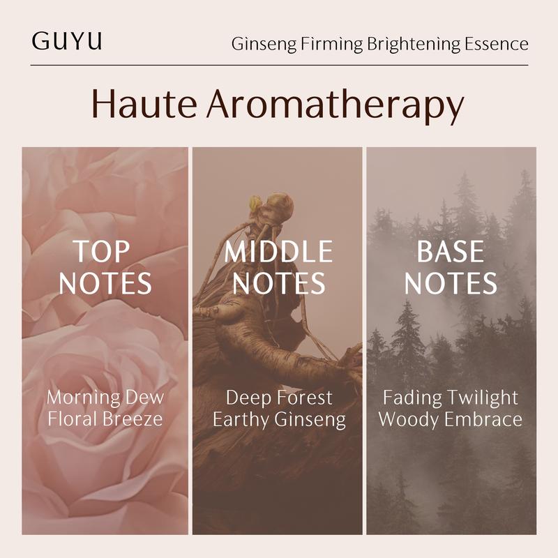 GUYU Ginseng Firming Brightening Essence - 30/60 Tubes, each 1.5ml, Erase parched wrinkles, gentle, single use, skincare, Anti-Wrinkle & Moisturizing Collagen Peptide Serum, stock up, Moisturizer Hydrate Hydrating Moisture, Brightening, New Year Gift