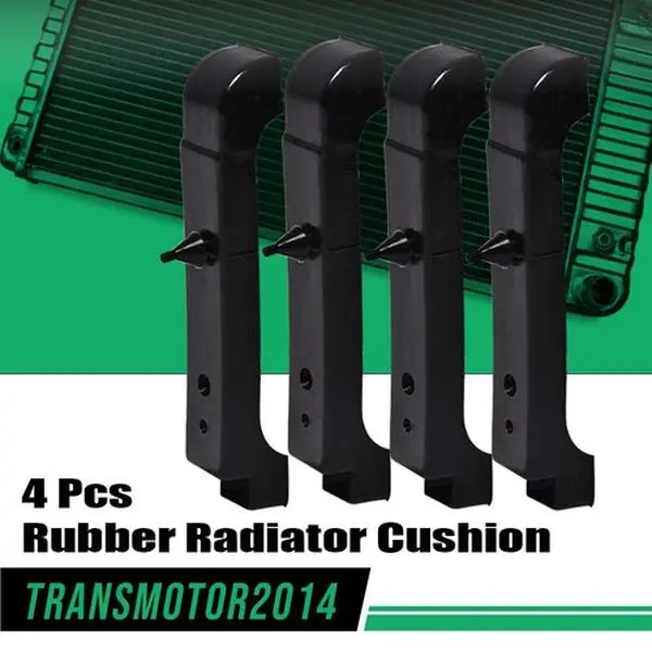 G-PLUS Motor Interior 4 PACK Fit For Radiator Pad Insulators Rubber Mounting Cushion 1968-1982 GM