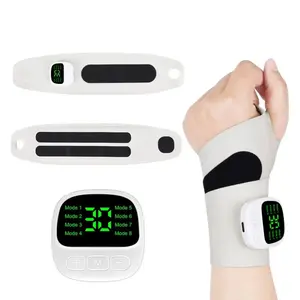 Hand Massager Wrist EMS Pulse Therapy Device for Carpal Tunnel & Arthritis Relief 10 Modes 29 Levels with Microcurrent Devices for Hands & Wrist Portable Therapy Gift for Men Women