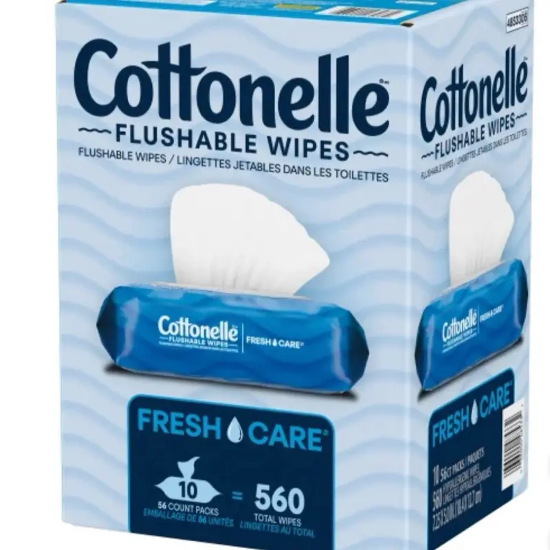 Cottonelle Fresh Care Flushable Wipes Toilet Cleaning Gentle On Sensitive Skin Eco Friendly No Alcohol Or Parabens wet