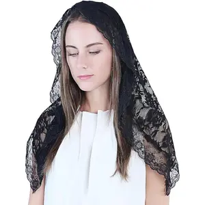 Lace Mantilla Catholic Veil Church Chapel Head Covering