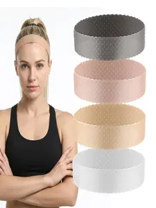 4pcs Silicone Wig Grip, 4 Colours Non-Slip Secured Adjustable Wig Grip Headband, Comfortable Fit for All Hair Types, Ideal for Daily Use