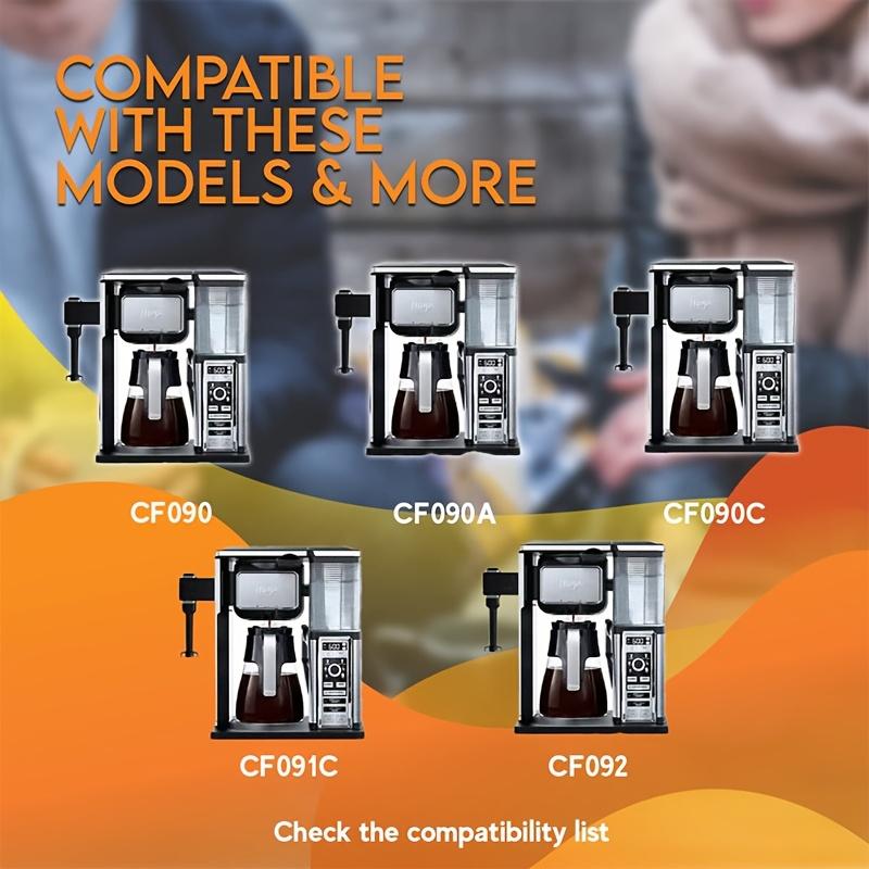 Original Replacement Permanent Reusable Filter for Ninja Coffee Bar Glass Thermal System Compatible All CF09X Series Models