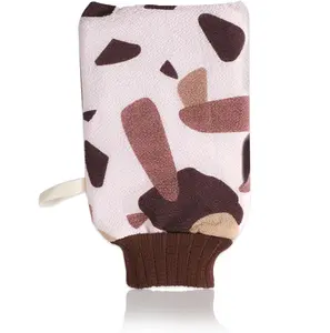 Exfoliating Mitts, Exfoliator Gloves Visibly Lift Away Dead Skin, Great for Deap Body Cleaning, Keratosis Pilaris Scrub Bathroom Essentials