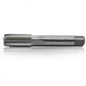 11/16"- 18 Left Hand Straight Flute Thread Tap Machine Tap 11/16-18 TPI Nominal Diameter 11/16" Thread Per Inch 18 Fin Thread UNS Thread High Speed Steel HSS W6542
