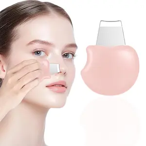 Newly Stainless Steel & Plastic Facial Cleaner Scraper, Blackhead Cleansing,Multifunctional, Metal Extractor Tools For Blackhead, Whitehead, Face Cleaning Shovel Makeup Accessories Facial Skin Care Tools Nose Face Tools For Women Men