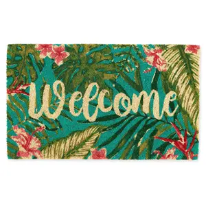 Design Imports Tropical Welcome Doormat