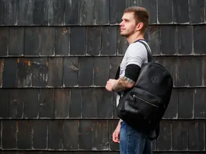 Leather Backpack Men / Women | Leather Rucksack | Laptop Backpack | Minimalist Backpack