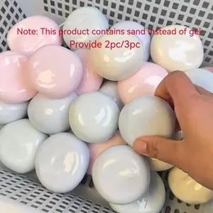 Squishy Fluid Ice Jelly Toy Ball, Soft Slow-Rising Stress-Relief Toy, Vibrant Mixed Colors, Squishy Series, Kawaii Squishies, Ideal Holiday Stocking Stuffer