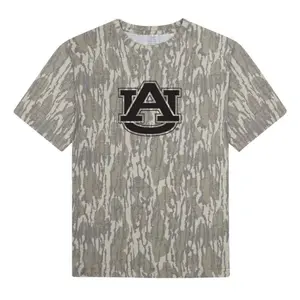 Auburn Bottomland Camo T-Shirt for Men Women, Hunting Graphic Tee, Breathable Casual Outdoor Shirt for Sports Everyday Wear
