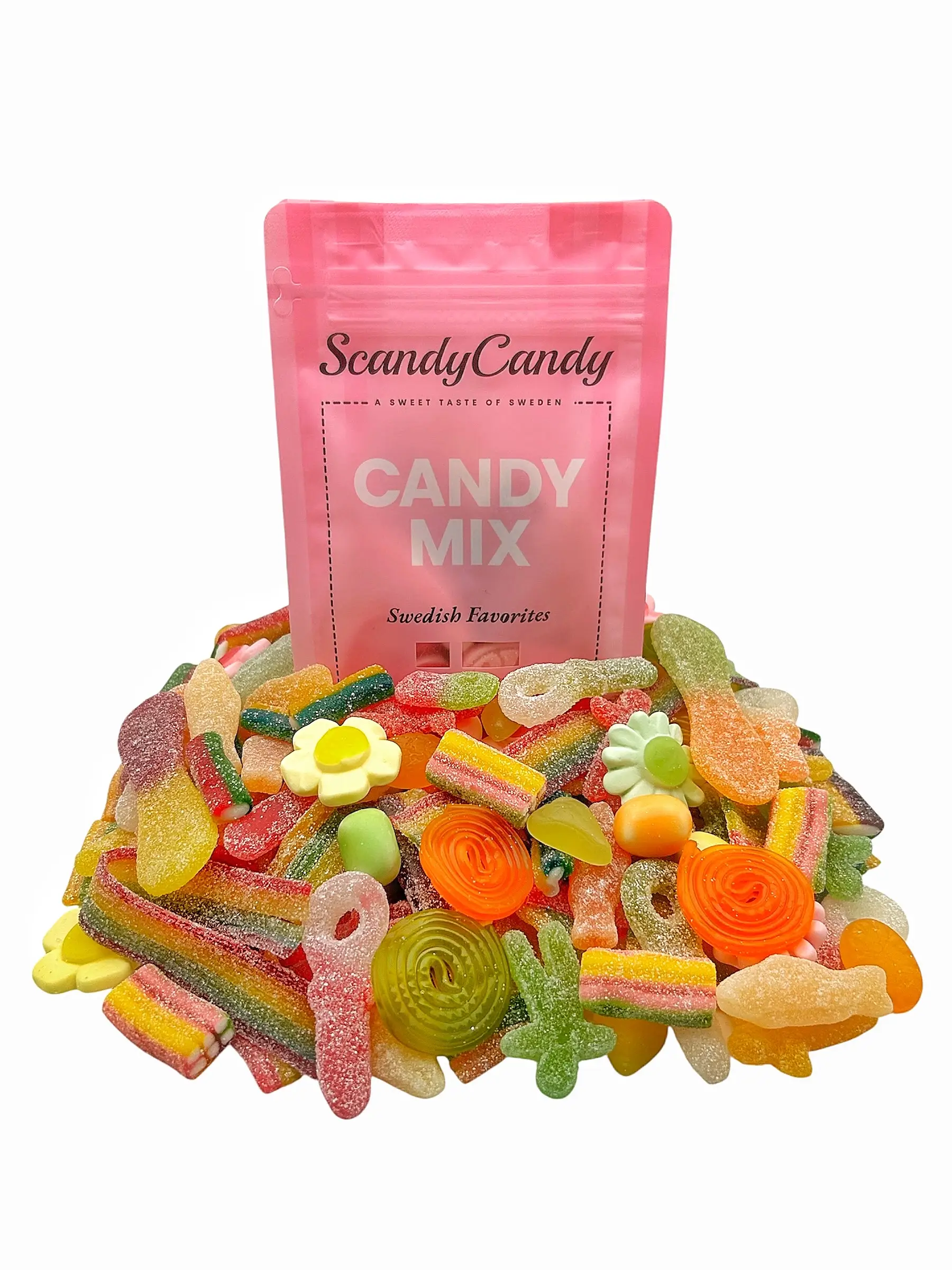 Rainbow Mix - 1/2lb ScandyCandy Sweet & Sour Swedish Candy Mix