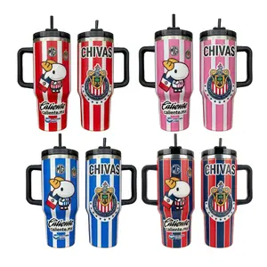 Chivas Meme Color Tumbler 20oz 40oz Handle Cup Football Fan Travel Mug, Gift Drinkware