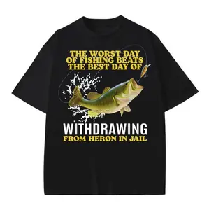 Worst Day Of Fishing, Funny Shirt, Funny Fishing Shirt Menswear Top , Adult funny T-shirt, Gift for Woman and Man