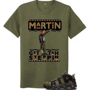 Fitz 4 kickz Shirt to match the Air More Uptempo 96 Cargo Khaki, AJ Olive shirt, New jordan Tee Unisex Shirt, Gift For Fan