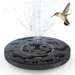 Solar Fountain Water Pump for Bird Bath, Floating Solar Powered Water Fountain Pump for Bird Bath, Garden, Pond, Pool, Outdoor