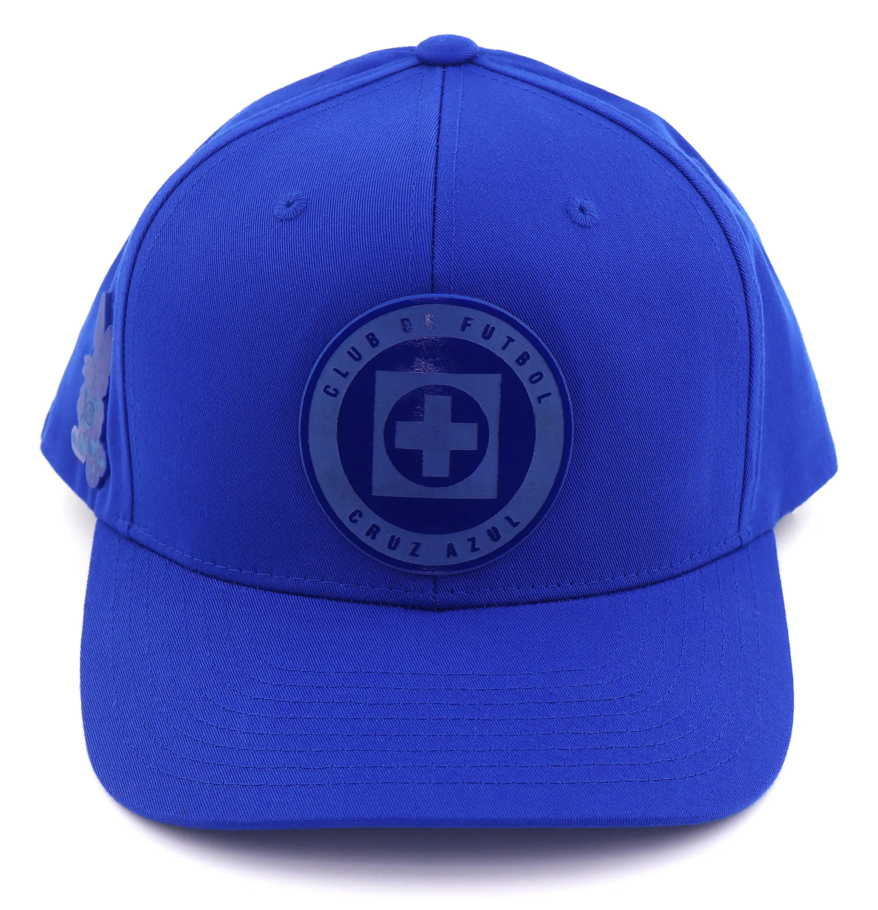 Cruz Azul Hat - Royal Blue Baseball Style with Emblem Logo