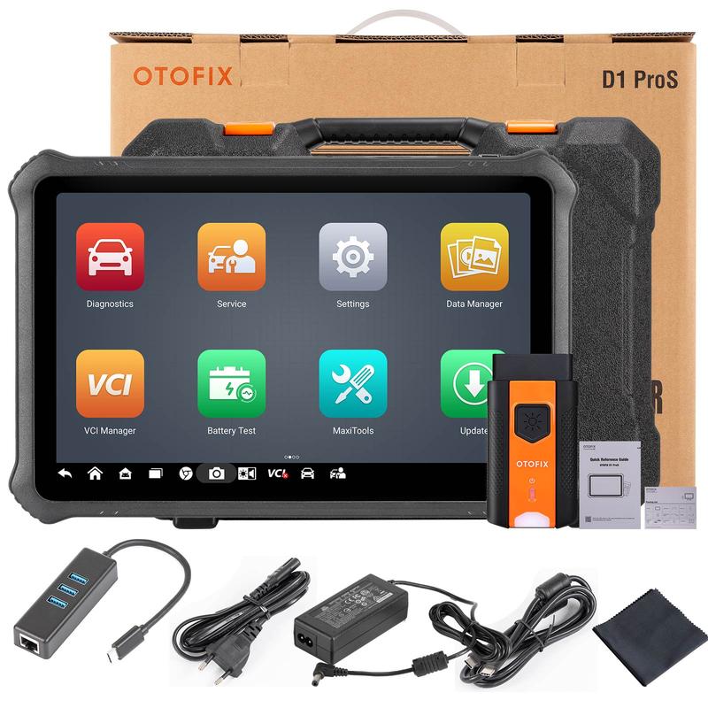 OTOFIX D1 PROS ECU Coding Diagnostic Scanner, Bi-Directional Scan Tool, 2 Years Updates, FCA Renault SGW, 5X AutoScan 2.0, 40+ Resets, CANFD DoIP, VAG Guided, All System Scan Tool, Upgraded of D1