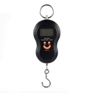 Portable Digital Scale, High Precision Handheld Electronic Scale, LCD Display, Compact Design, Ideal for Fishing & Luggage Weighing