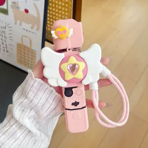 Cute Cartoon Silicone Camera Protection Case, Handheld Gimbal Cover, Full Coverage Ultra-Thin Soft Silicon, Compatible with Dji Pocket3