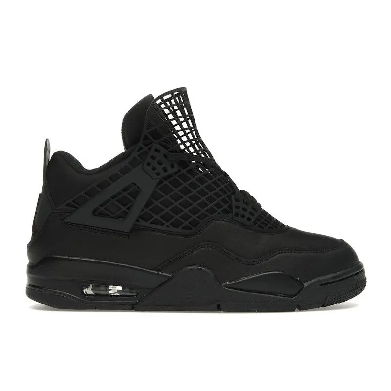 Jordan Women's 4 Retro Net Black Basketball Shoes, from StockX