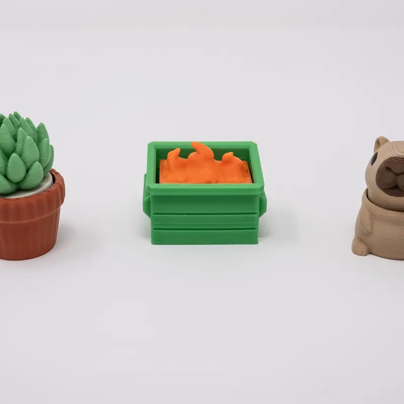Cute Clickers, Fidgets, Shakers, and More | Capybara | Acorn | Succulent | Dumpster Fire | Home Decor |