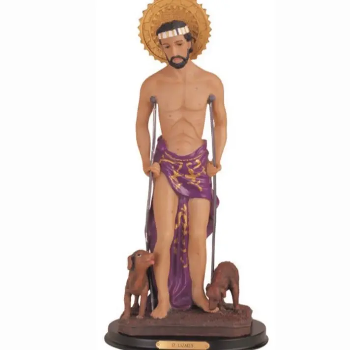 5” Saint Lazarus statue